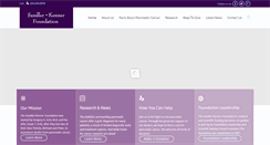 Desktop Screenshot of helpfightpancreaticcancer.org